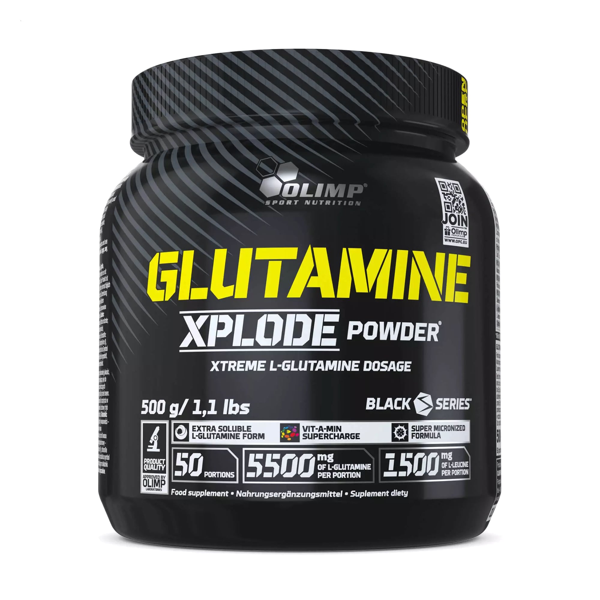Глютамін Olimp Sport Nutrition Glutamine Xplode Апельсин, в порошку, 500 г